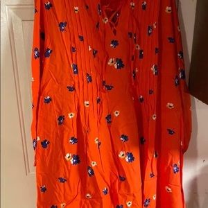 Red floral. Old navy. Size XL.